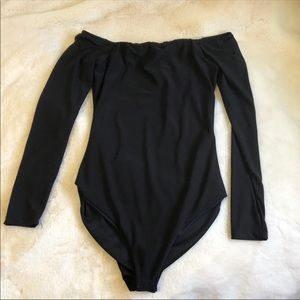 Off the shoulder bodysuit